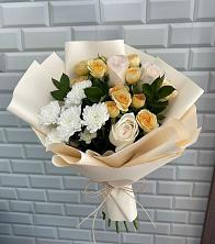 Букет цветов из:  Розы и Хризантемы в Заворово