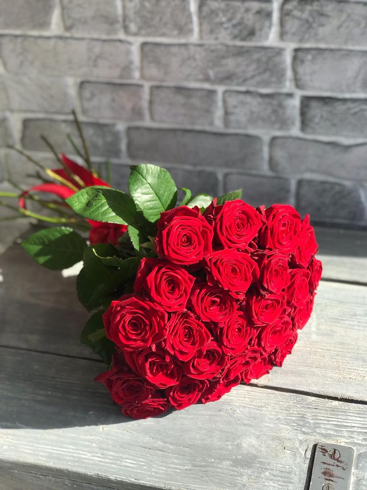 Букет Красные розы Фридом в Заворово