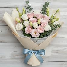 Букет цветов из:  Лизиантусы в Заворово