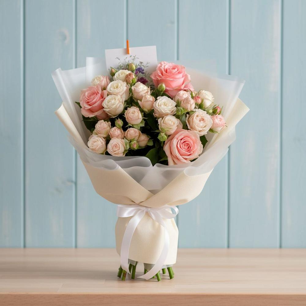 Букет цветов из: Розы в Заворово