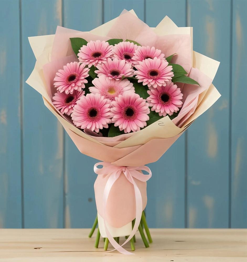 Букет пурпурно-розовый в Заворово Букет цветов из: Герберы в Заворово