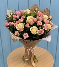 Букет цветов из:  Розы в Заворово