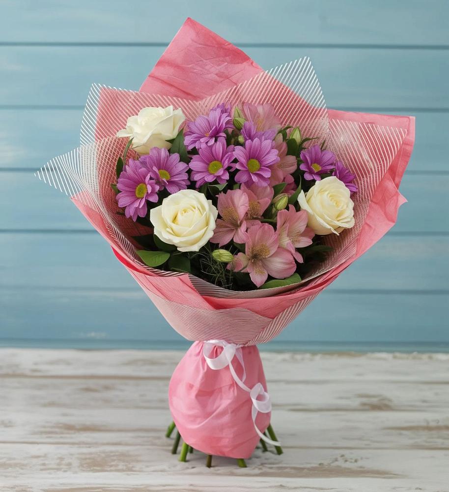 Букет цветов из: Герберы в Заворово