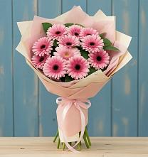 Букет пурпурно-розовый #REPLACE_PRED# Заворово Букет цветов из:  Герберы #REPLACE_PRED# Заворово